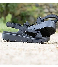 Alegria Henna 3 Strap Platform Sandals