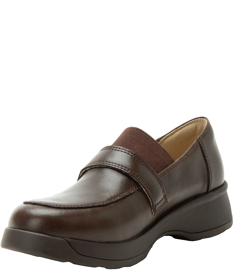 Alegria Janna Leather Loafers