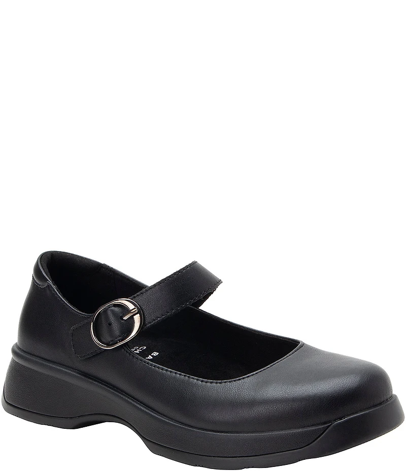 Alegria Jazmine Leather Mary Jane Pumps