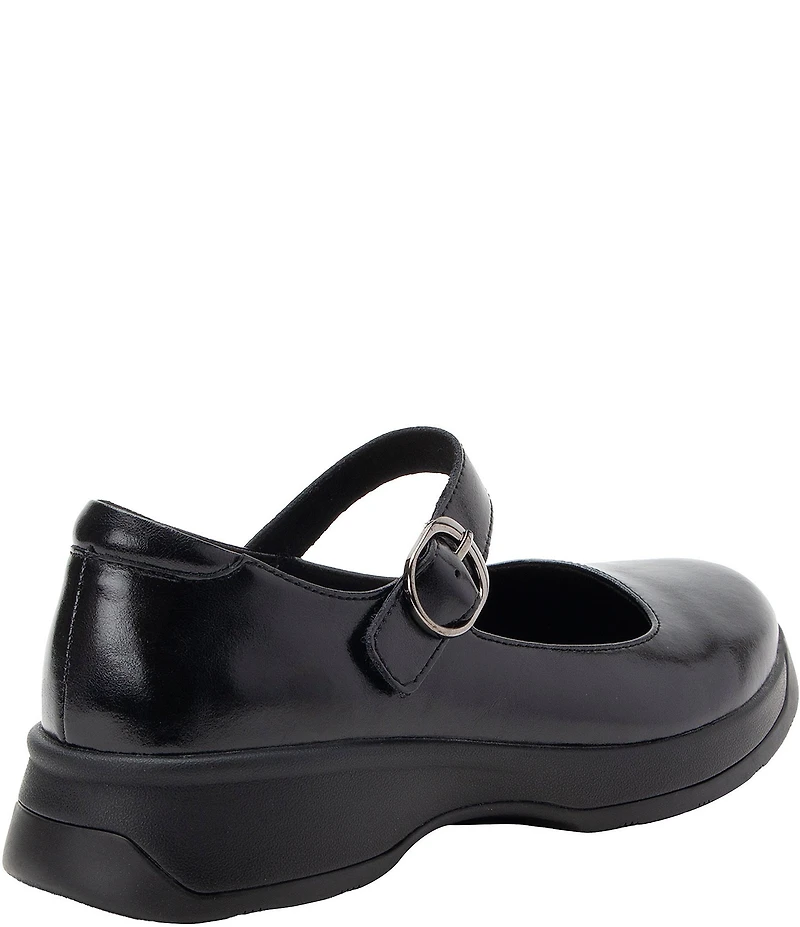 Alegria Jazmine Shiny Leather Mary Jane Pumps