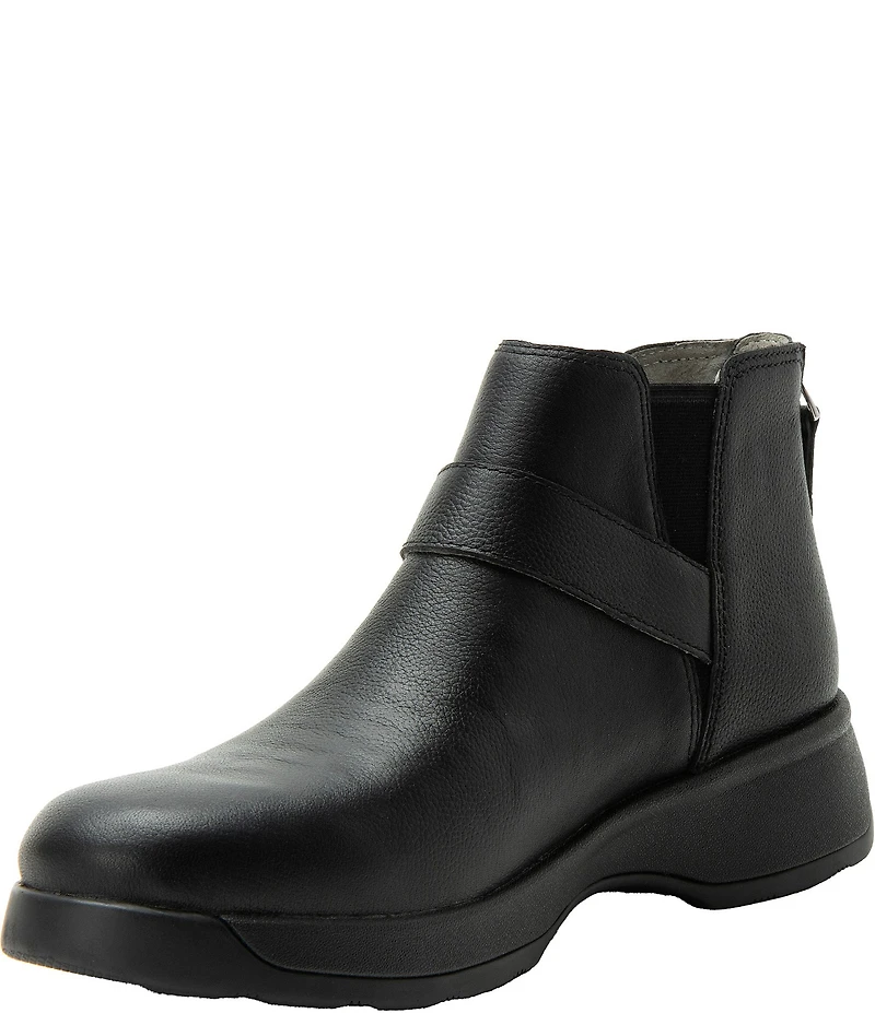 Alegria Jerica Leather Ankle Booties