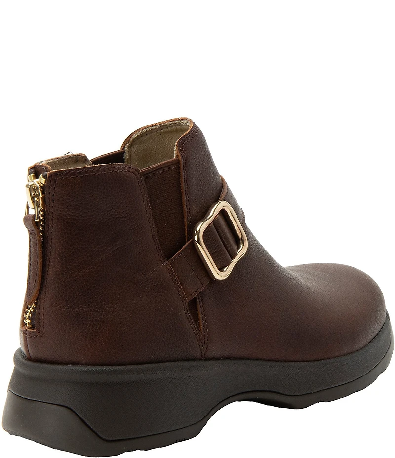 Alegria Jerica Leather Ankle Booties