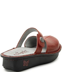 Alegria Kamila Leather Mary Jane Platform Slip On Clogs