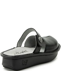 Alegria Kamila Leather Mary Jane Platform Slip On Clogs