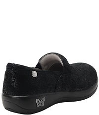 Alegria Keli Crackle Leather Clogs