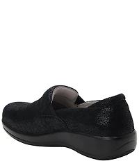 Alegria Keli Crackle Leather Clogs