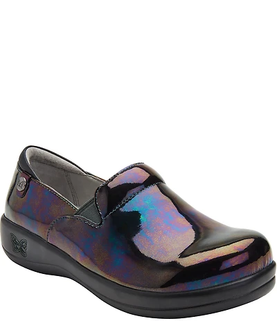 Alegria Keli Slickery Patent Leather Clogs