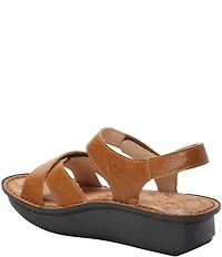 Alegria Kelsi Fondly Leather Platform Sandals