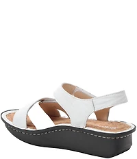Alegria Kelsi Fondly Leather Platform Sandals