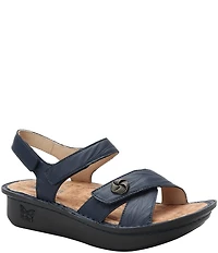 Alegria Kelsi Fondly Leather Platform Sandals