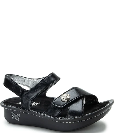 Alegria Kelsi Leather Platform Sandals