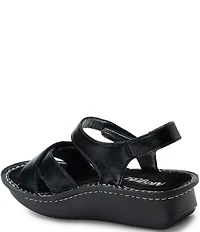 Alegria Kelsi Leather Platform Sandals