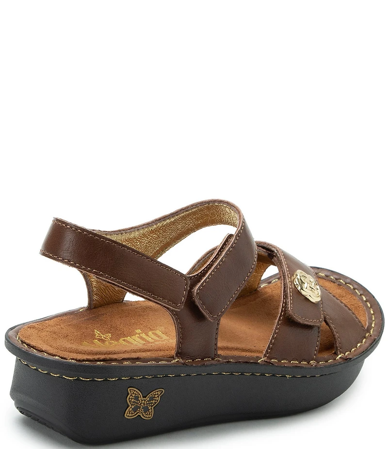 Alegria Kelsi Leather Platform Sandals