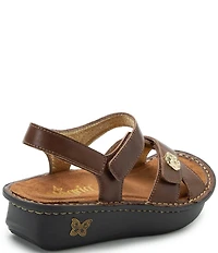 Alegria Kelsi Leather Platform Sandals