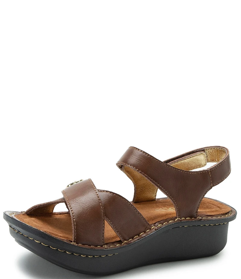Alegria Kelsi Leather Platform Sandals