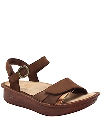 Alegria Klementine Mixed Leather Classic Rocker Sandals