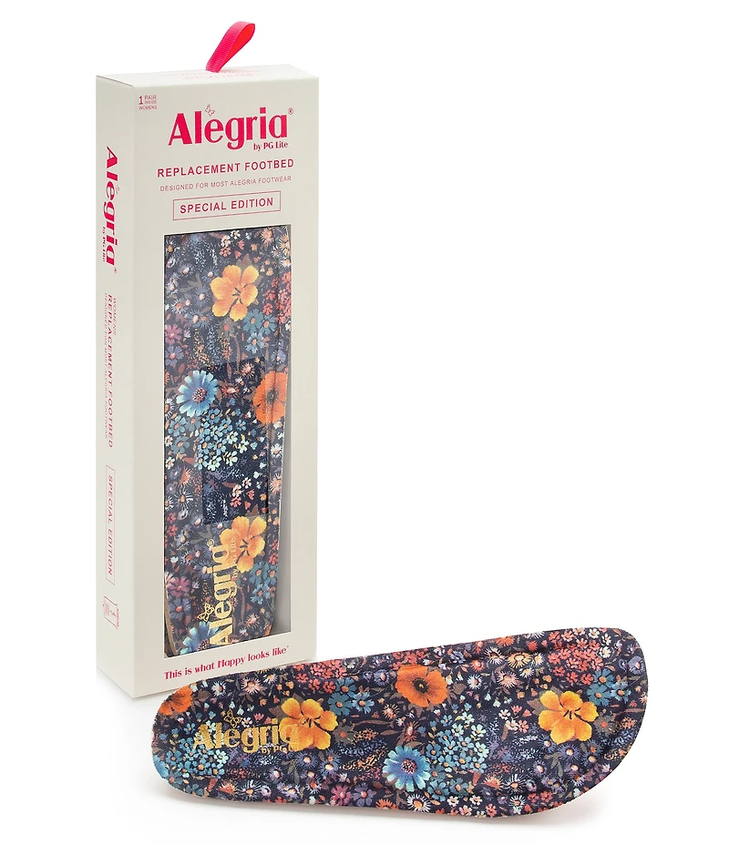 Alegria Midnight Garden Replacement Footbeds