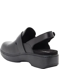 Alegria Olanna Leather Slingback Clogs
