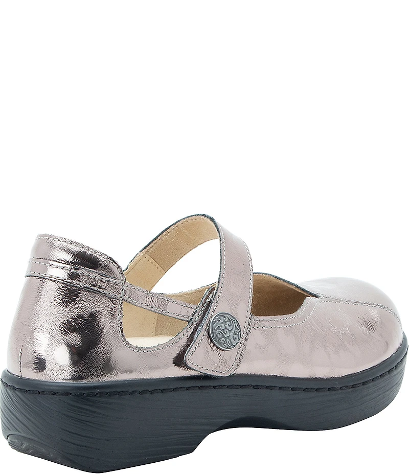 Alegria Onika Metallic Leather Mary Jane Pumps