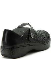 Alegria Opheliah Perforated Leather Mary Jane Clogs