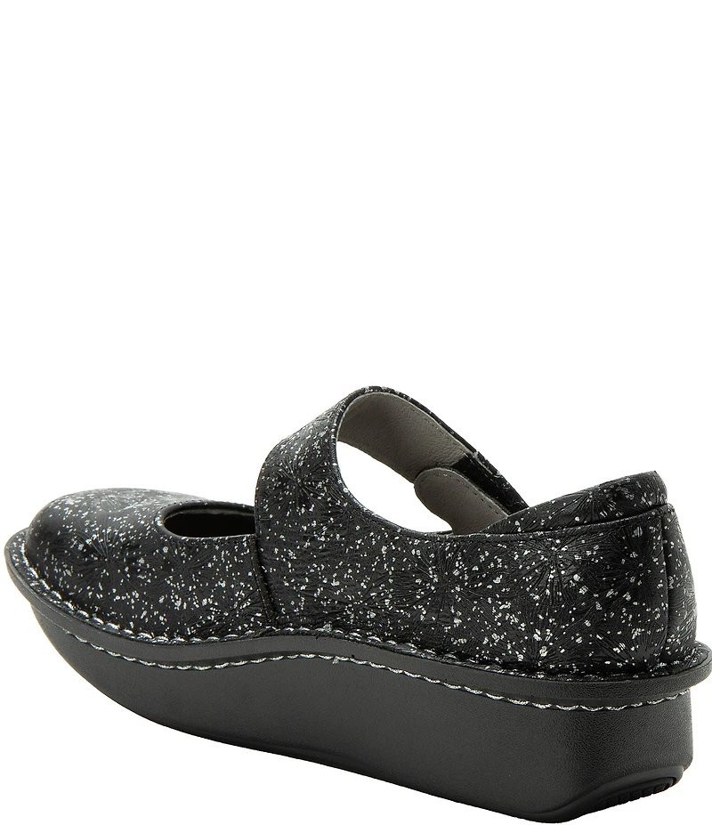 Alegria Paloma Stellar Printed Leather Mary Jane Pumps