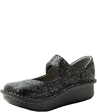 Alegria Paloma Stellar Printed Leather Mary Jane Pumps