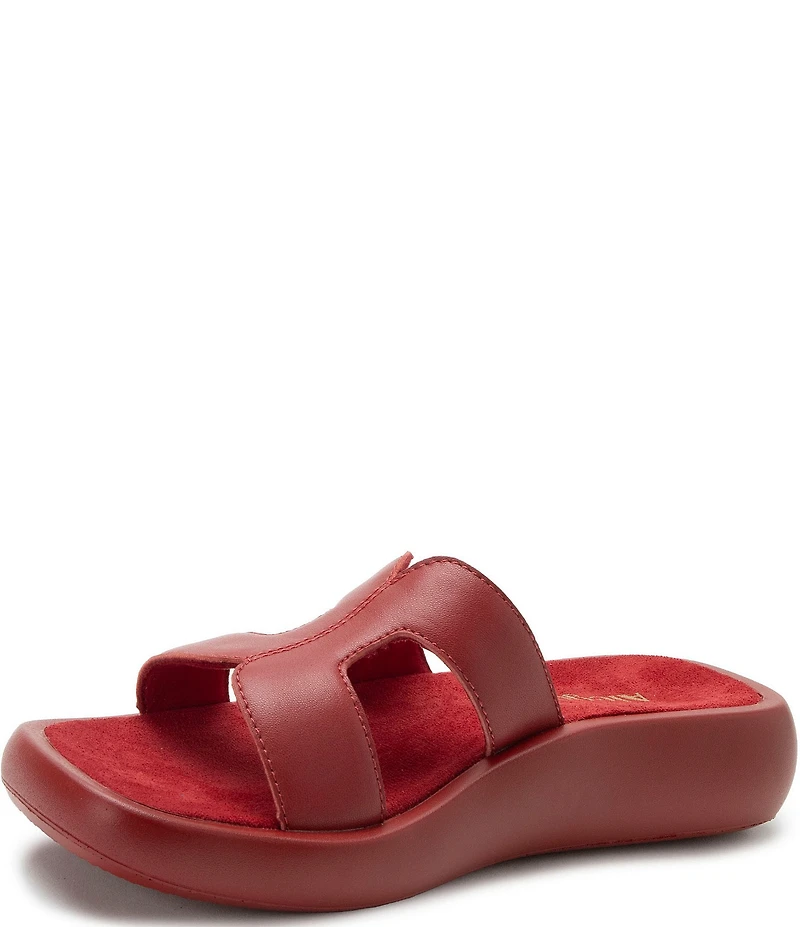 Alegria Portia Leather Slide Sandals
