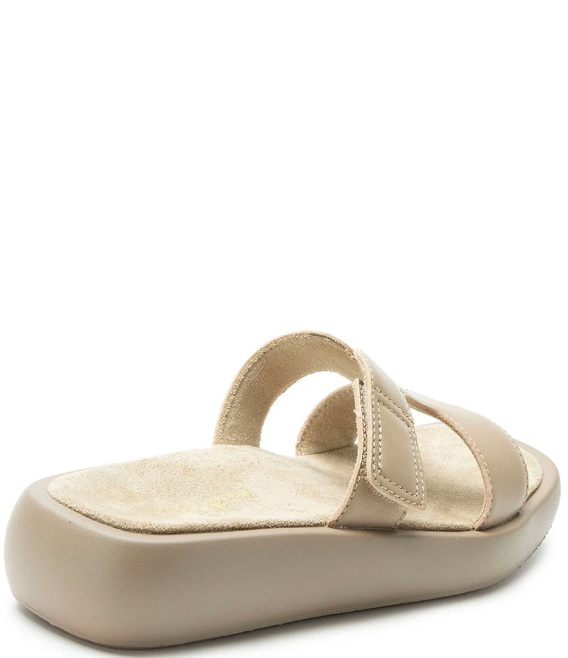 Alegria Portia Leather Slide Sandals
