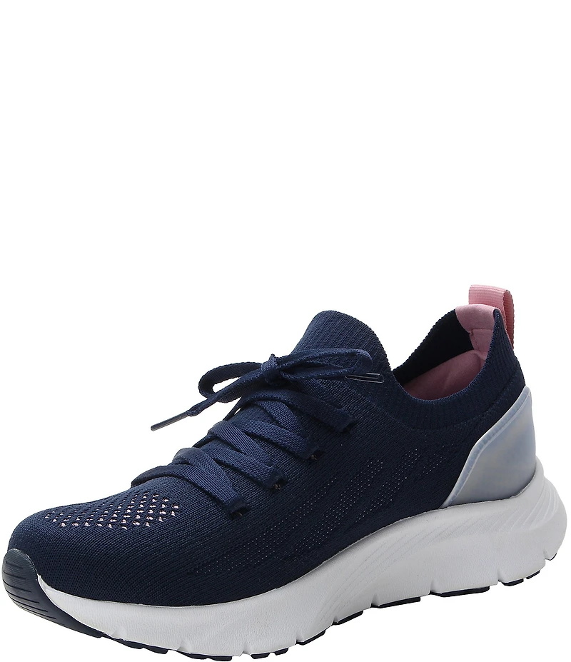 Alegria Regale Dream Fit Knit Slip On Walking Sneakers