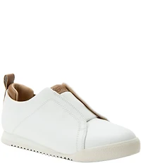 Alegria Retro Leather Slip On Sneakers