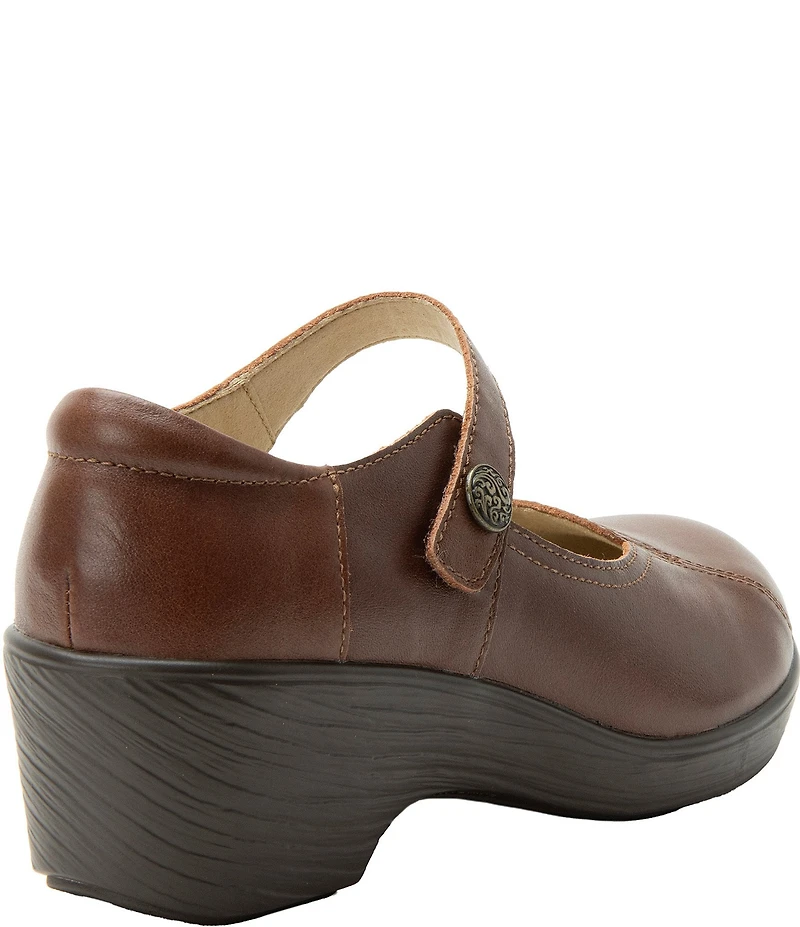 Alegria Saylar Leather Mary Jane Pumps