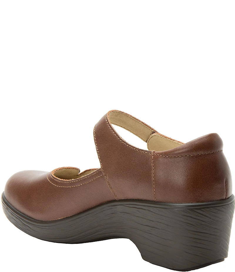 Alegria Saylar Leather Mary Jane Pumps