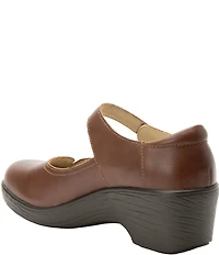 Alegria Saylar Leather Mary Jane Pumps
