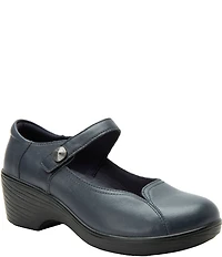 Alegria Saylar Leather Mary Jane Pumps