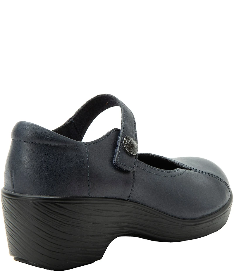Alegria Saylar Leather Mary Jane Pumps