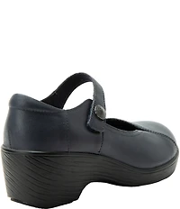 Alegria Saylar Leather Mary Jane Pumps