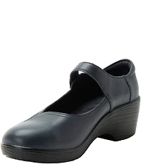 Alegria Saylar Leather Mary Jane Pumps