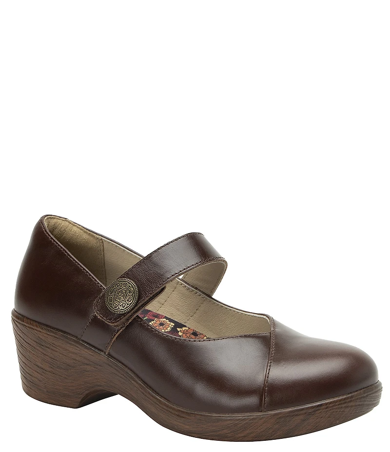 Alegria Sofi Leather Mary Jane Pumps
