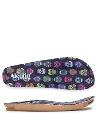 Alegria Sugar Skulls Print Replacement Footbeds
