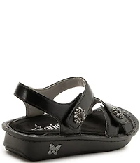 Alegria Vienna Leather Platform Sandals