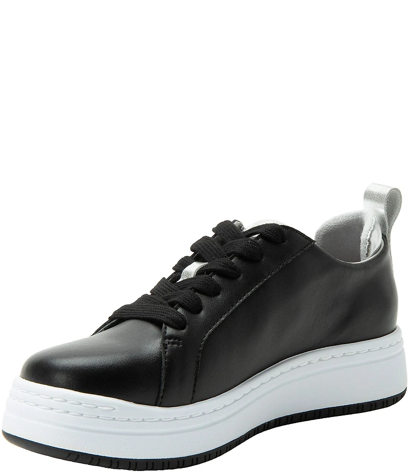 Alegria Women's Adysen Leather Platform Sneakers
