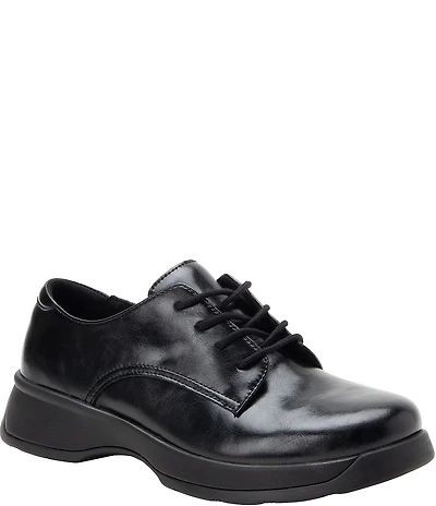 Alegria Women's Joclyn Shiny Leather Oxfords