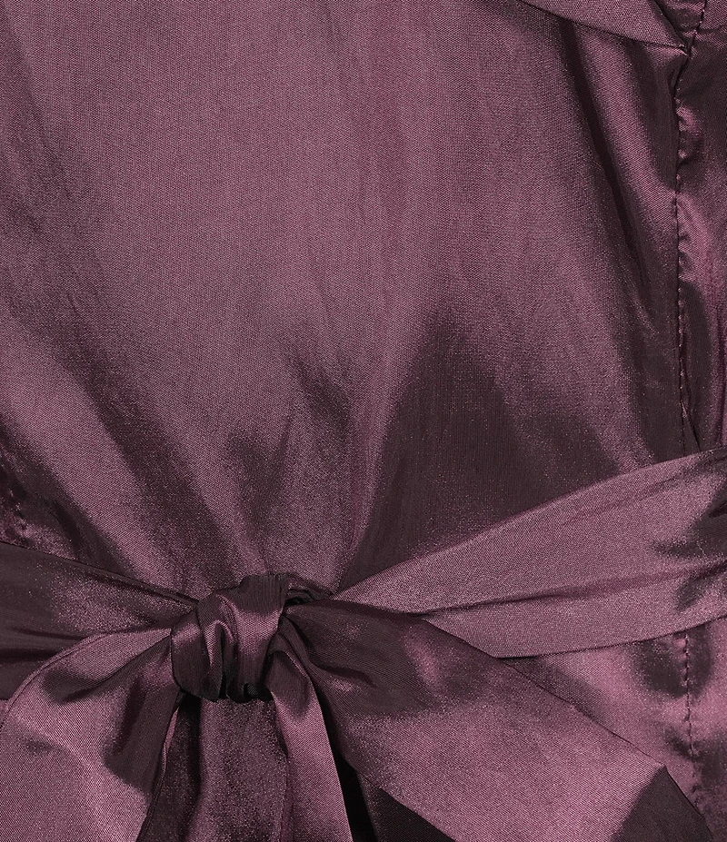 Alex Evenings 3/4 Sleeve Portrait Collar Taffeta Blouse