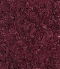 Alex Evenings Lace Boat Neck Short Sleeve Soutache A-Line Gown