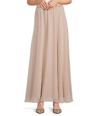 Alex Evenings Long Chiffon A Line Full Skirt