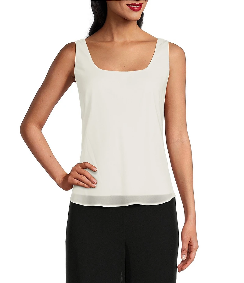 Alex Evenings Petite Size Embroidered Twinset