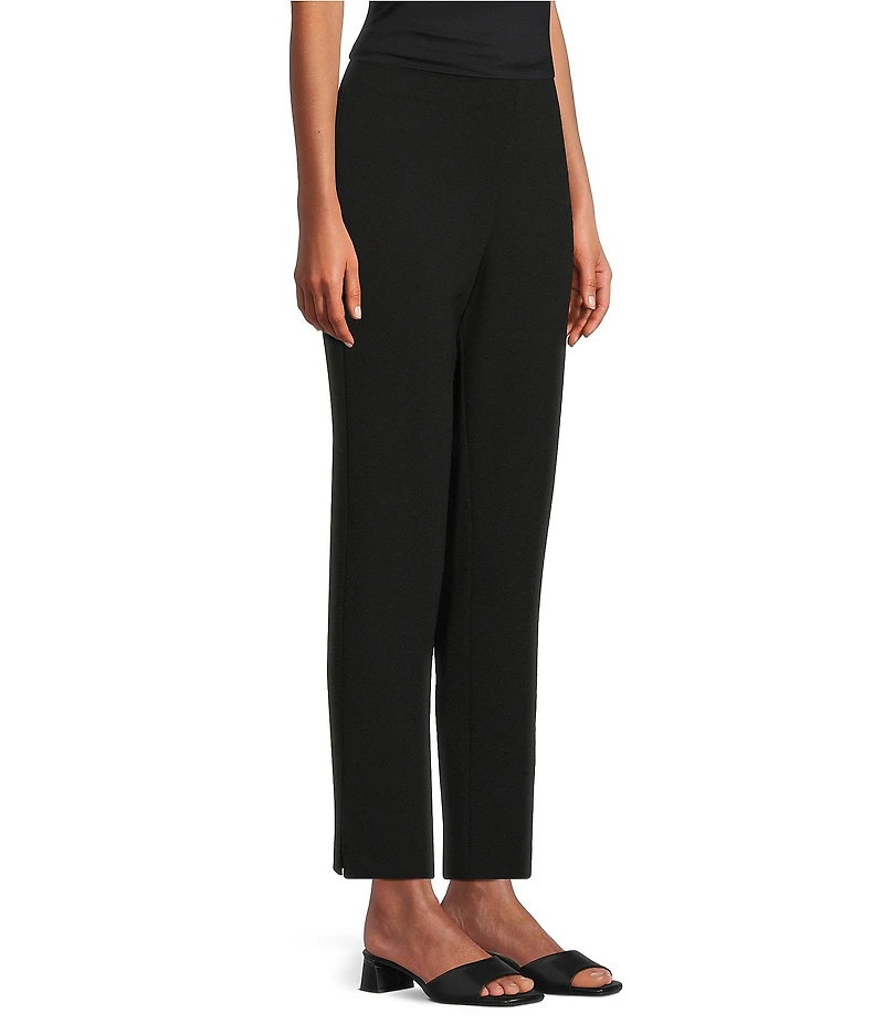 Alex Evenings Petite Size Slim Crop Stretch Crepe Pants