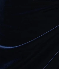 Alex Evenings Plus Size Long Sleeve V-Neck Tulip Hem Velvet Dress