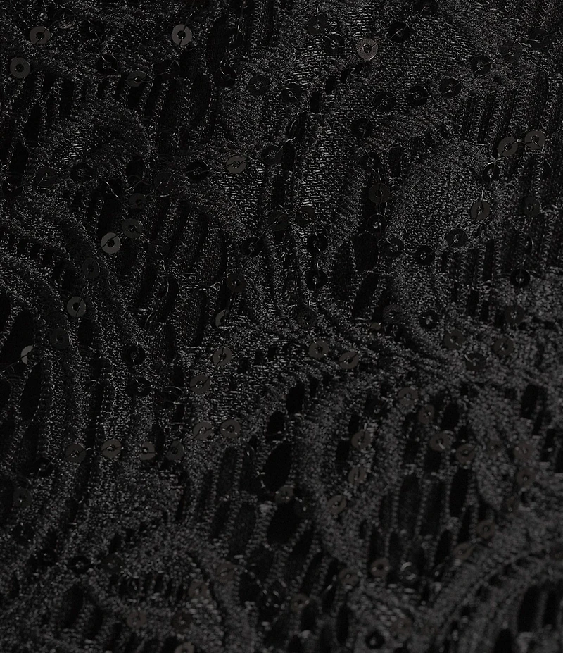 Alex Evenings Sequin Lace Wide Leg Pants