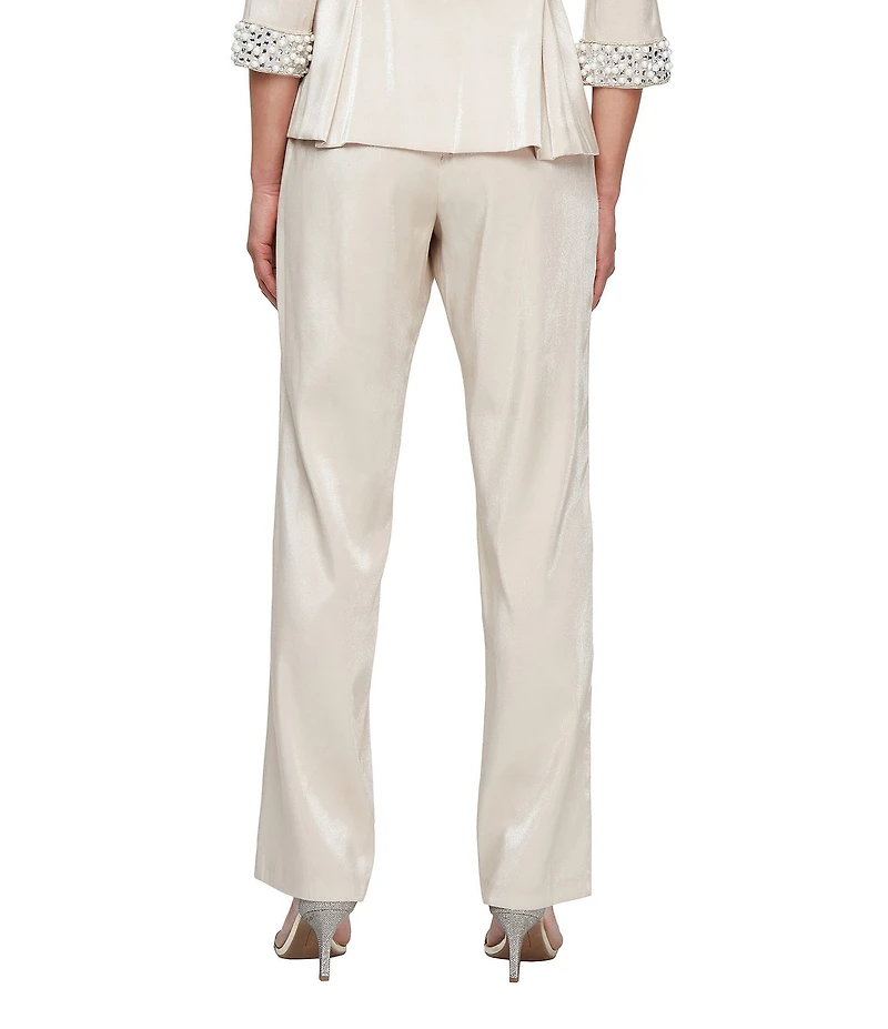 Alex Evenings Stretch Shimmer Pants